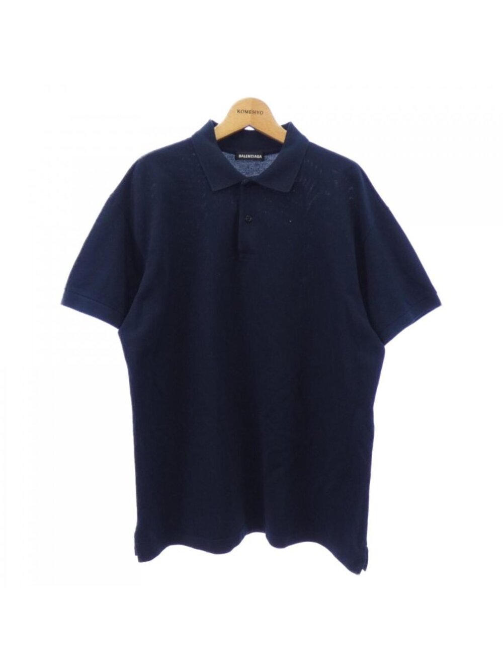 Balenciaga Polo Navy